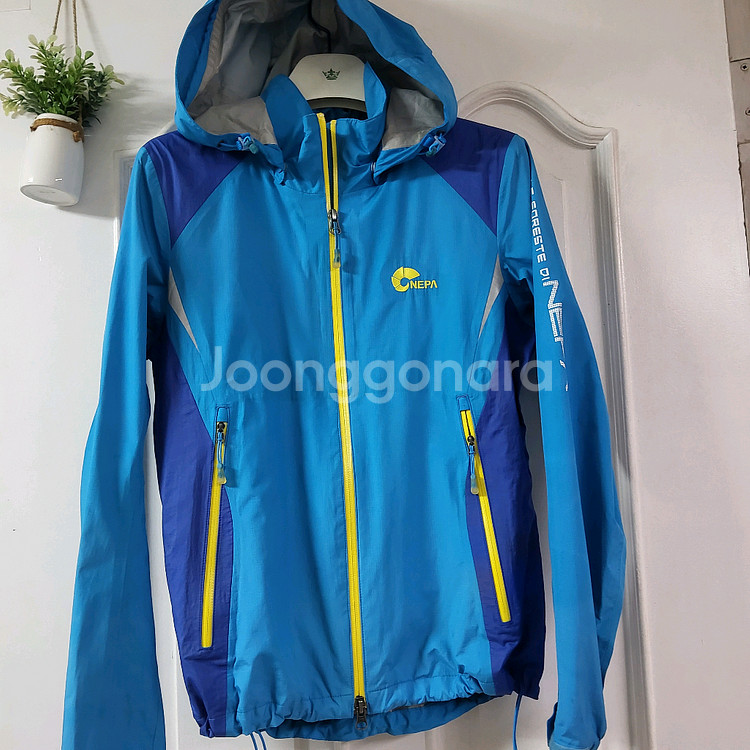 네파 여성 후드 등산 바람막이 집업 점퍼 자켓 여자 90 55--0