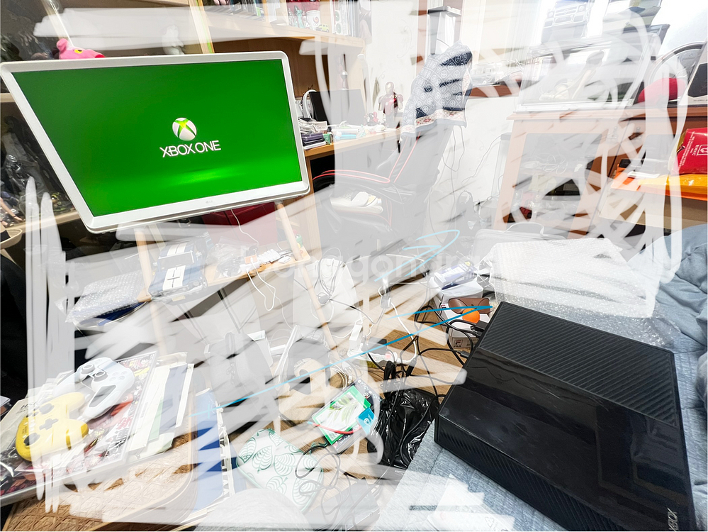 Xbox One 엑스박스원 + 게임 2종 세트 +서비스--3