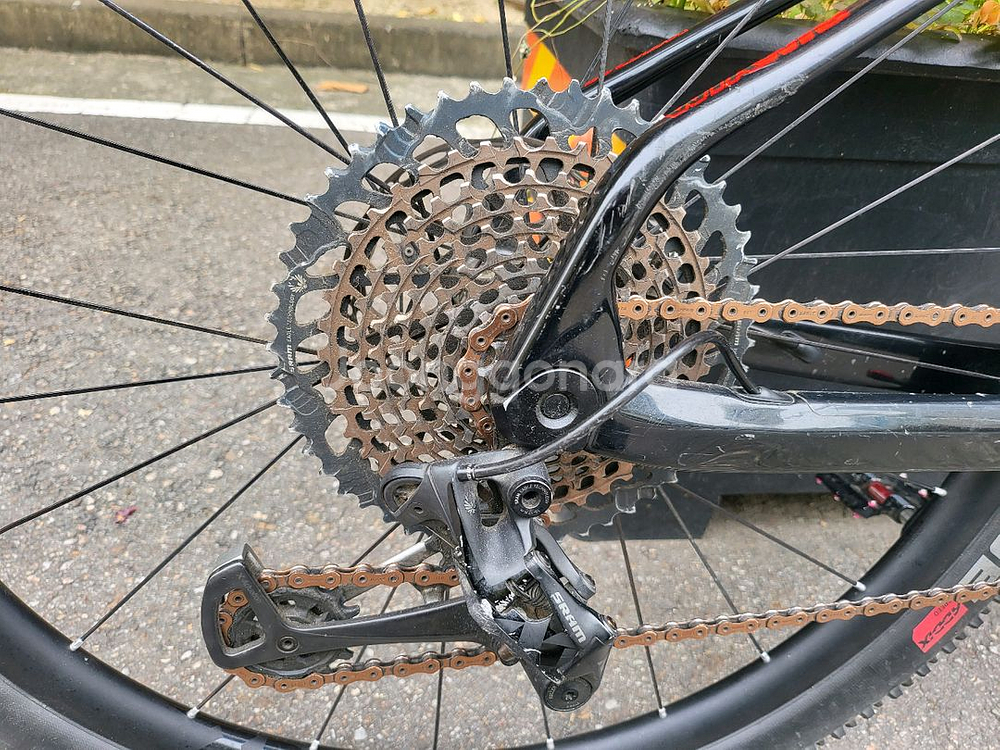 위아위스 헥시온 g 레드 s사이즈 구동계 스램 최상 휠27.5 급매--4