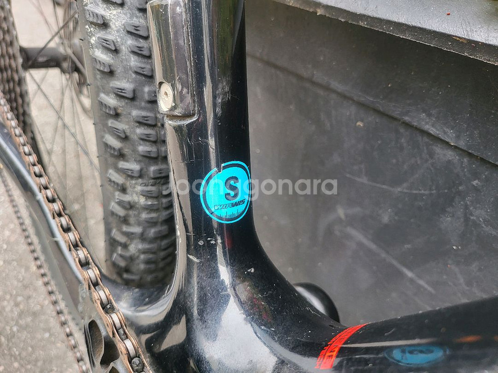 위아위스 헥시온 g 레드 s사이즈 구동계 스램 최상 휠27.5 급매--6