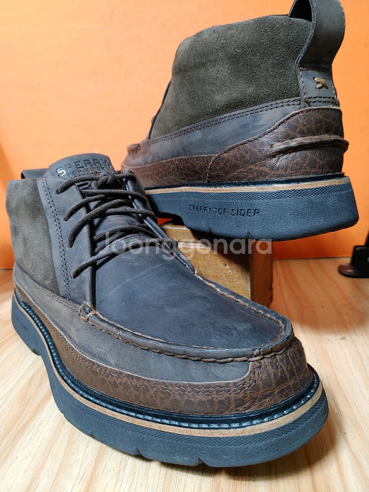 SPERRY스페리 천연가죽 부츠(US9.5표기275추천사이즈270)--3