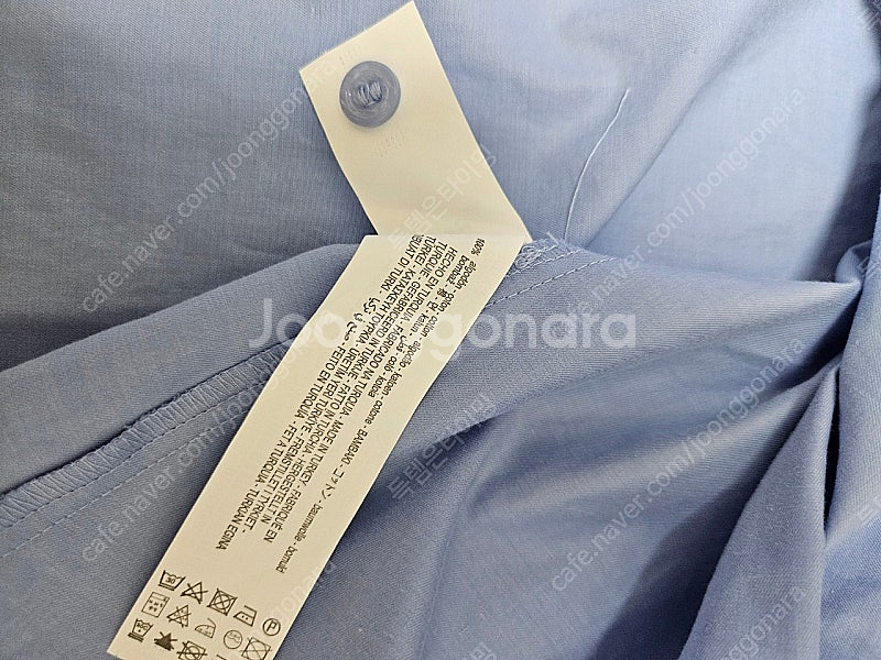 [새상품] ZARA 자라 피터팬카라 포플린 블라우스XS--6