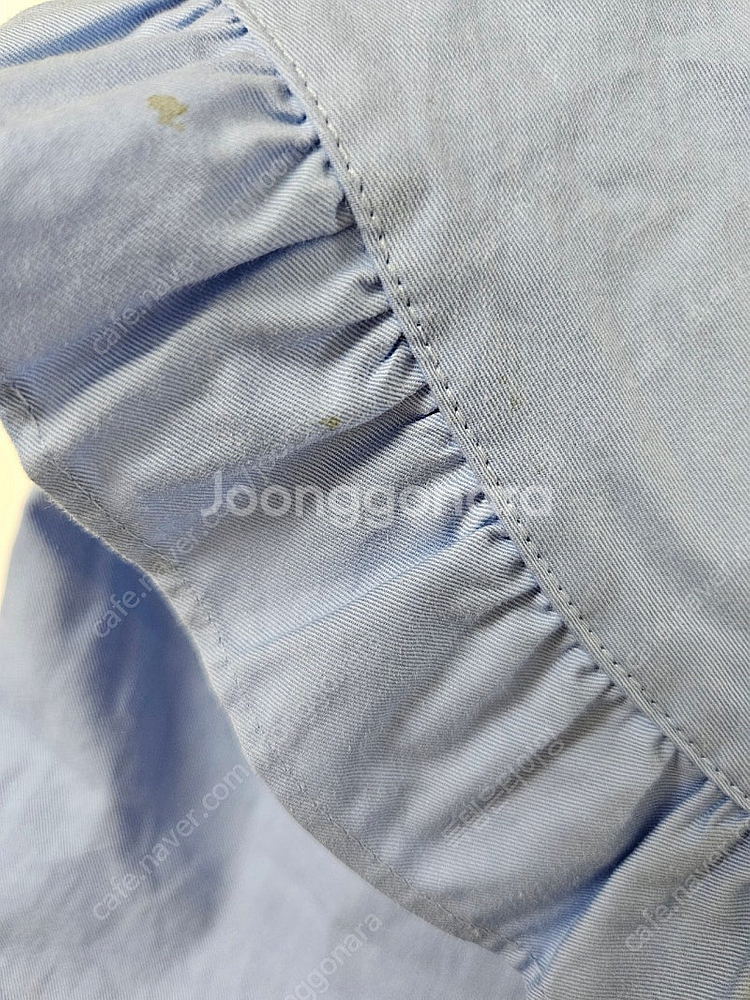 [새상품] ZARA 자라 피터팬카라 포플린 블라우스XS--8