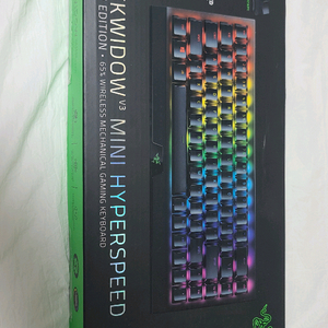 레이저 블랙위도우 v3 미니 하이퍼스피드 팬텀 에디션