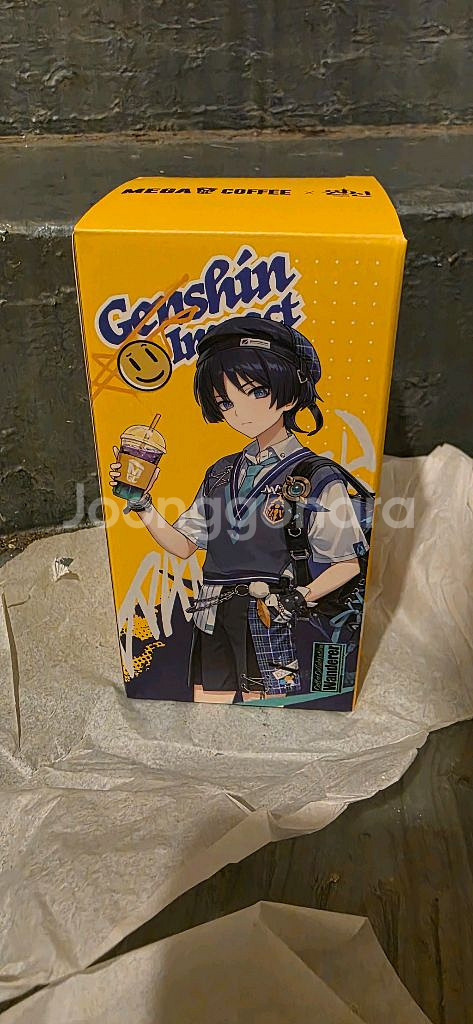 메가커피 원신 콜라보 에디션 굿즈--0