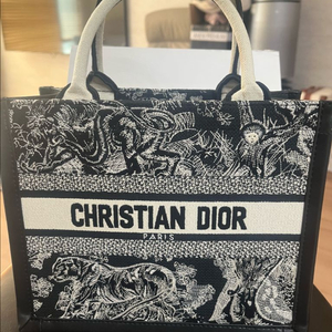 디올 스타일 북토트 스몰(크로스있음)
