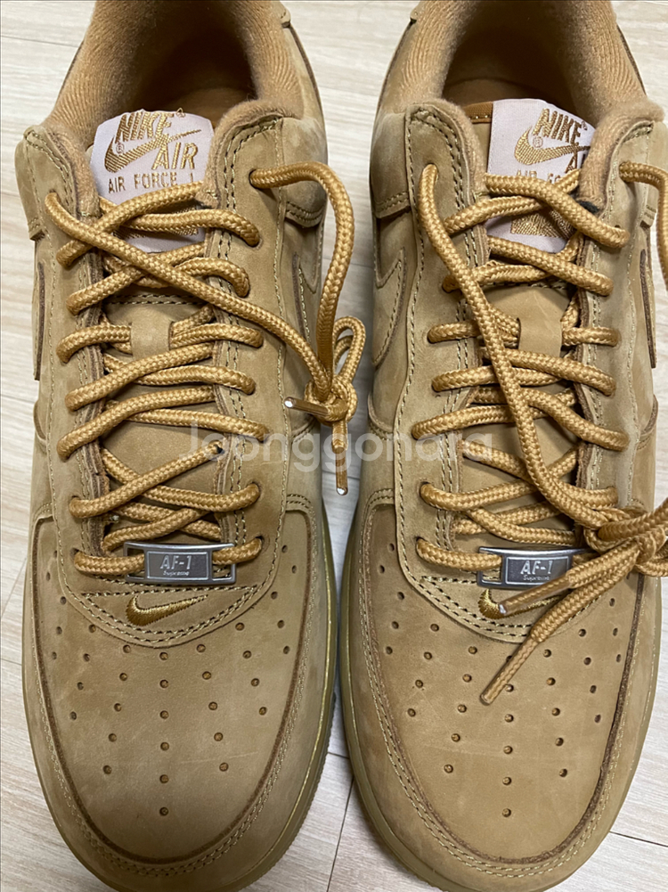 나이키 에어포스1 로우 슈프림 콜라보 슈된포--3