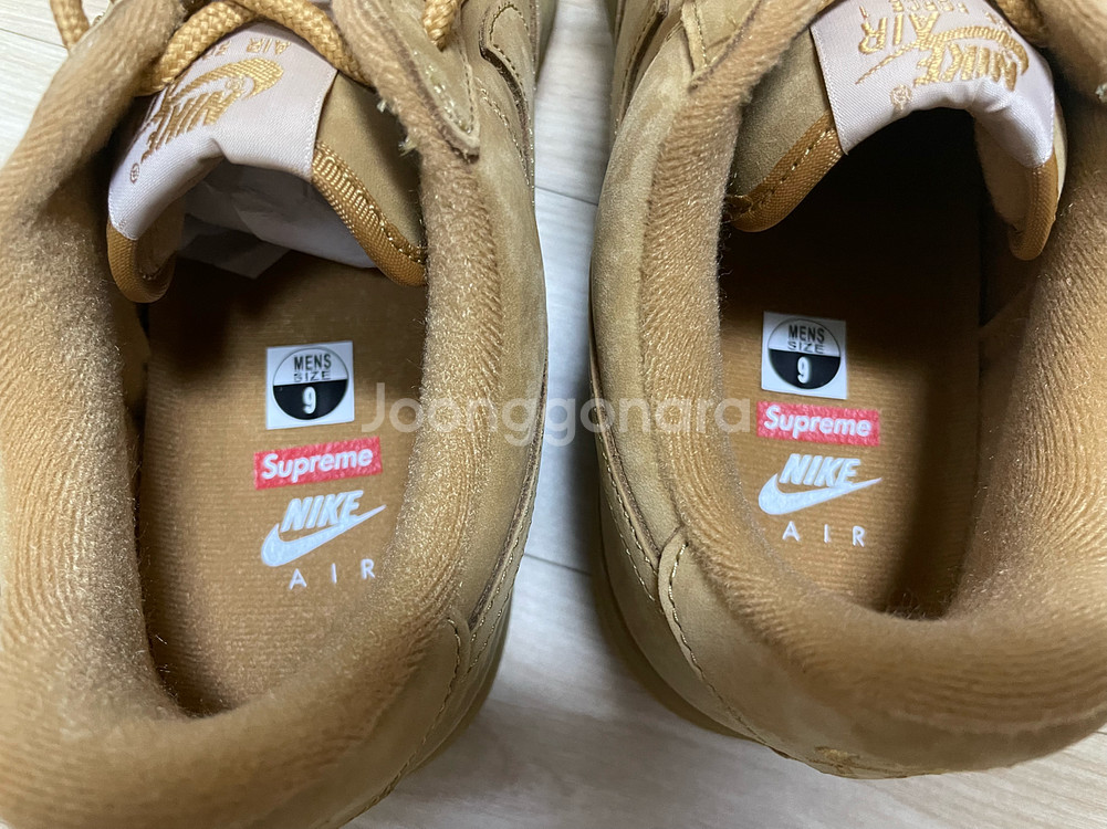 나이키 에어포스1 로우 슈프림 콜라보 슈된포--1