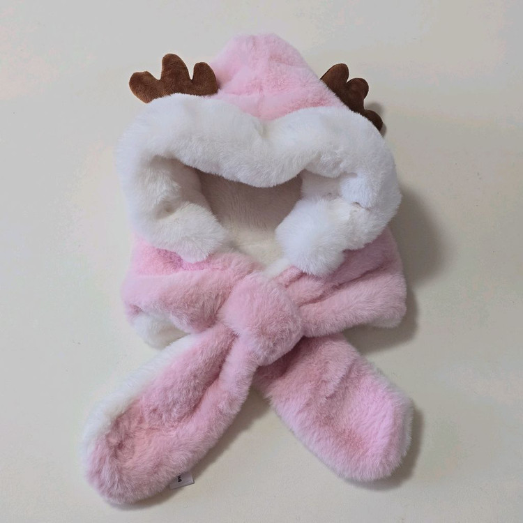 유아 아동 모자 목도리 베레모 페도라 이미지