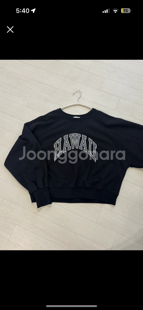 hawaii 하와이 기모 맨투맨--0