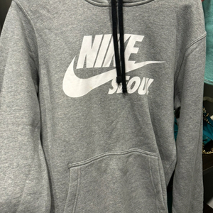 나이키 로고 후드티