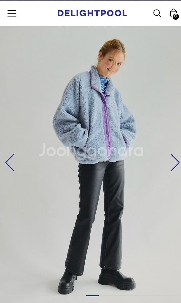 딜라이풀 후리스 자켓 플리스--0