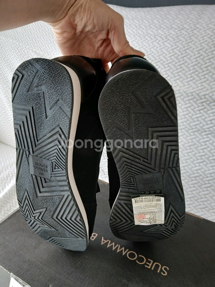 새상품)슈콤마보니 운동화265(키높이5cm실측255~260추천)18만원 판매 정가24--4