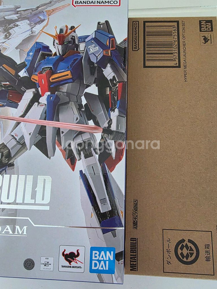 메탈빌드 제타건담 + 하이퍼메가런처 일괄 판매--0
