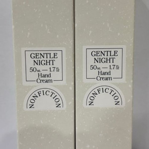 [미개봉새제품]논픽션 젠틀나잇 핸드크림 , 젠틀나잇 바디로션