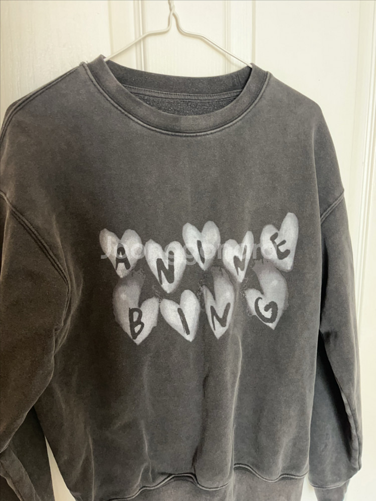 애니뱅 신상 하트 로고 맨투맨--4