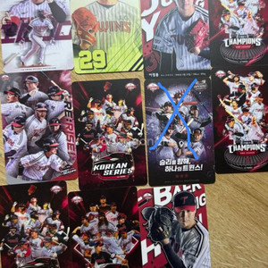 엘지트윈스 한국시리즈 포스트시즌 포카 포토카드 양도 판