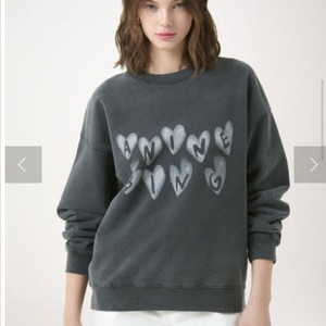 애니뱅 신상 하트 로고 맨투맨