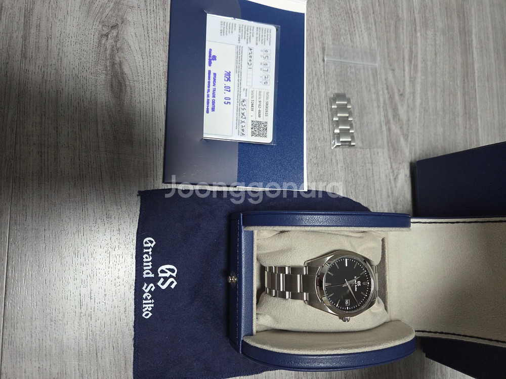 그랜드세이코 SBGX261 검판 풀박스--0