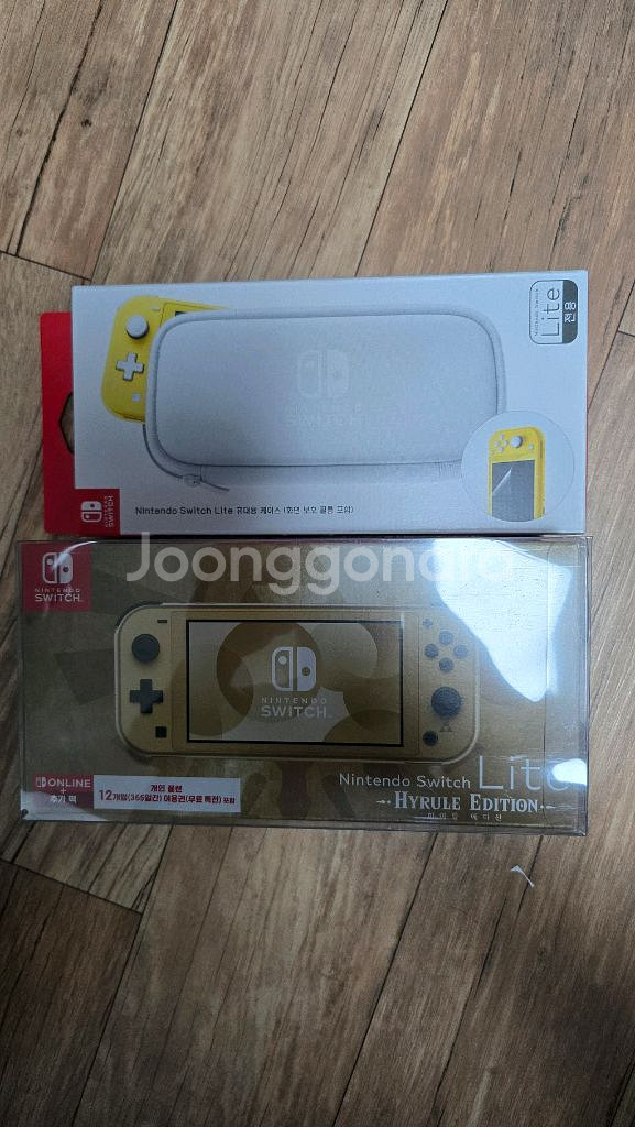 닌텐도 스위치 라이트 젤다 하이랄 에디션 신품--0