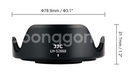 [소니용] FE28-60 렌즈용 후드 팝니다.--2