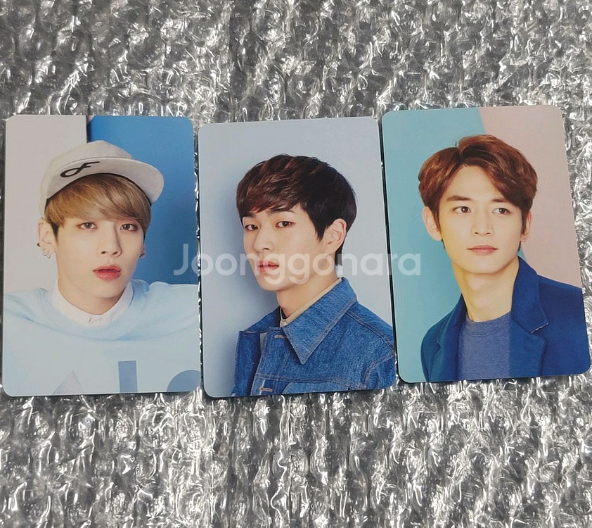 샤이니 꼭갈콘 초대장 포카 온유, 종현, 민호--0