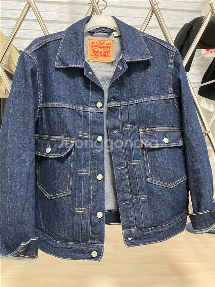 리바이스 타입2 데님 자켓 M--0