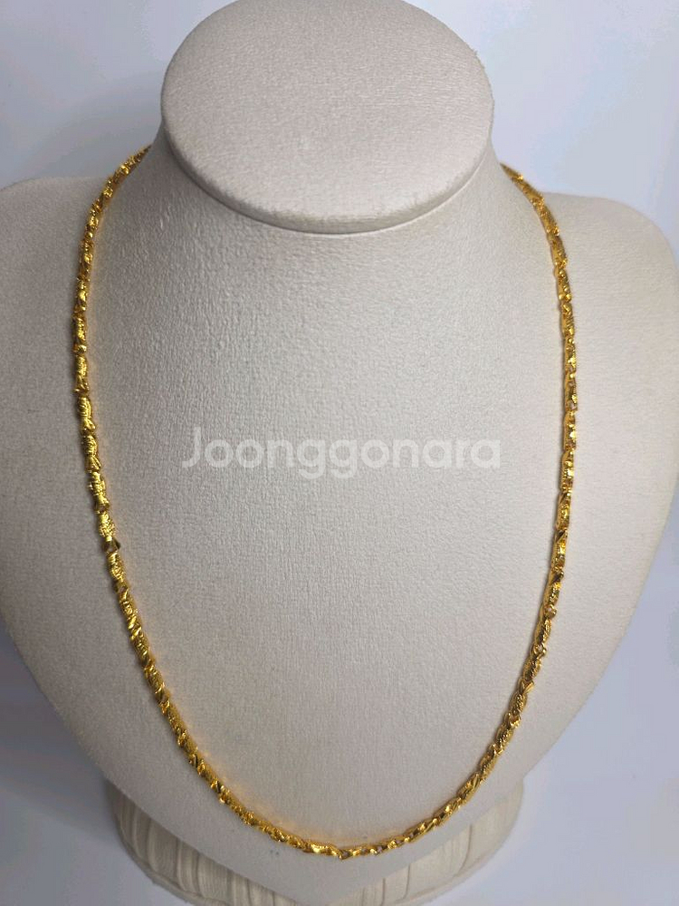 새제품 사금 목걸이 물고기줄 목걸이줄 45cm--2