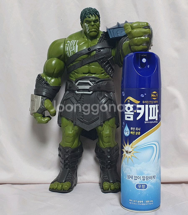 헤즈브로 마블 어벤져스 토킹헐크 피규어--2