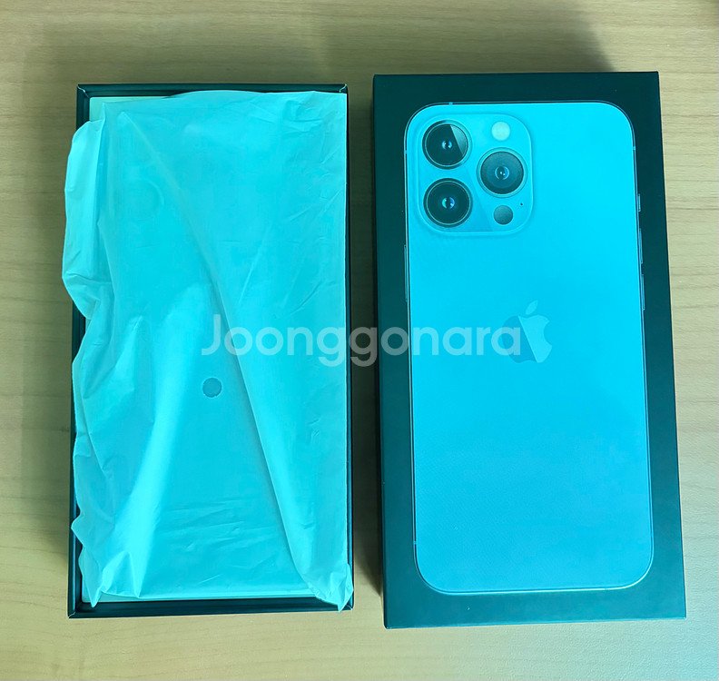 애플 아이폰13 PRO 128 GB 시에라블루--3