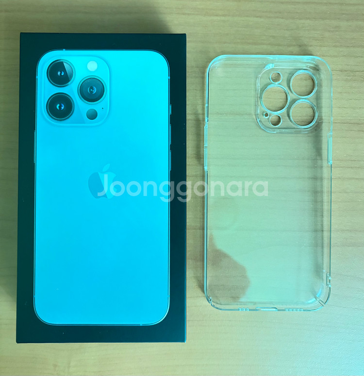 애플 아이폰13 PRO 128 GB 시에라블루--4