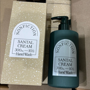 [미개봉새제품]논픽션 상탈크림 핸드워시 300ml