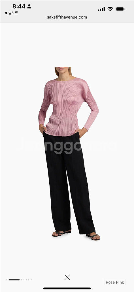 플리츠플리즈 롱슬리브 니트--0