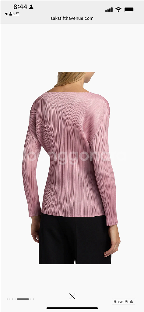 플리츠플리즈 롱슬리브 니트--3