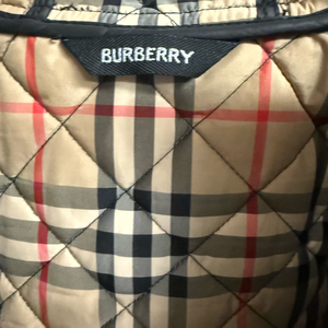 버버리 키즈 퀄팅점퍼