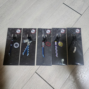 귀멸의칼날 일륜도 키링 메가박스 5종 일괄