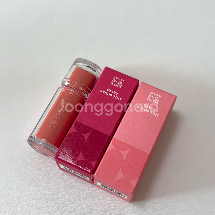 3개 세트 일괄 이더앤 듀이 시럽틴트 7 8 2--0