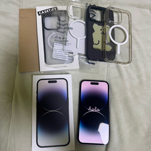 아이폰 14 Pro 스페이스블랙 256GB 미국판(무음) 배터리 100%