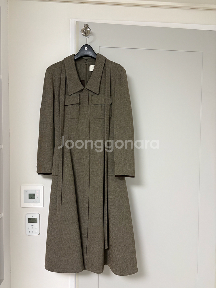 브라이드앤유 리본 코트 원피스--1