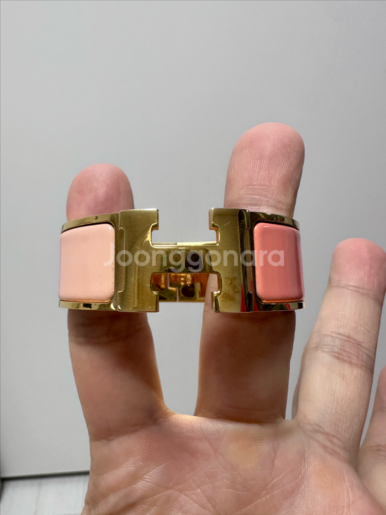 에르메스 클릭클락 투패턴 금장 연핑+찐핑--0