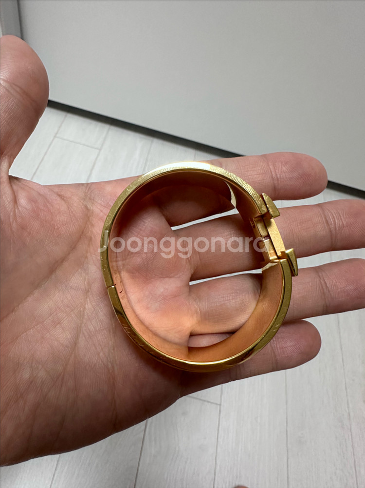 에르메스 클릭클락 투패턴 금장 연핑+찐핑--8