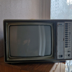 금성사 브라운관 TV