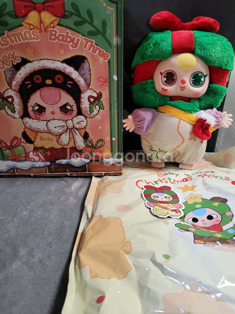 베이비쓰리 v1 v2 v4 사무엘680 크리스마스 인형--2
