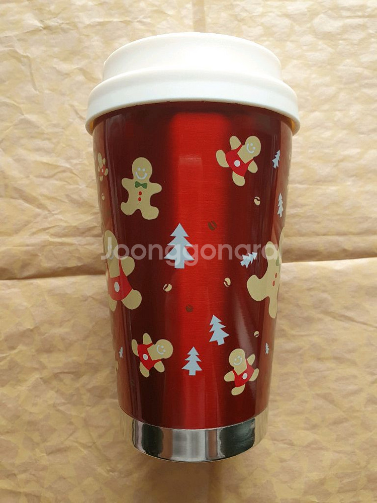스타벅스 홀리데이 진저 브레드맨 텀블러 355ml--1