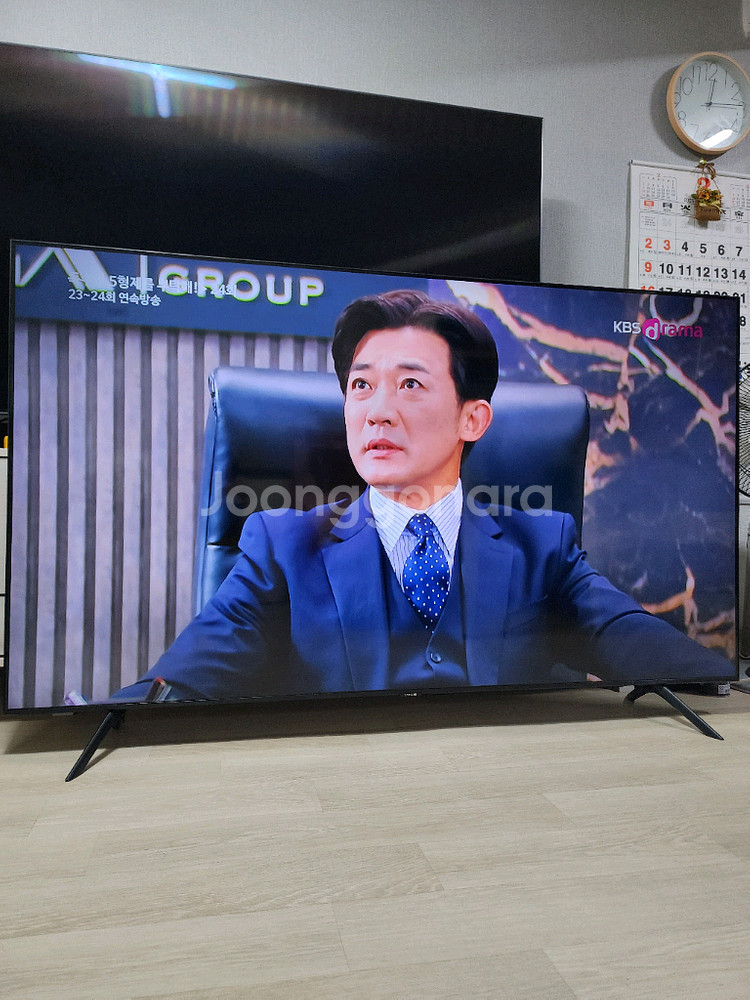 삼성 65인치 UHD 4K 티비 팝니다(21년식/4K영상지원/에너지소비효율1등급)--1
