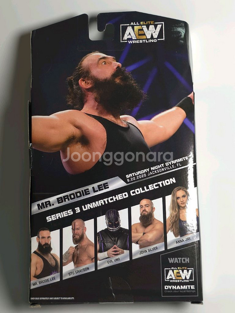 AEW WWE 피규어 브로디리 (루크하퍼) 미개봉--1