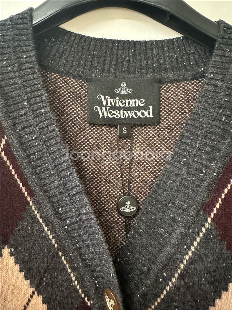 비비안웨스트우드 니트 가디건--1