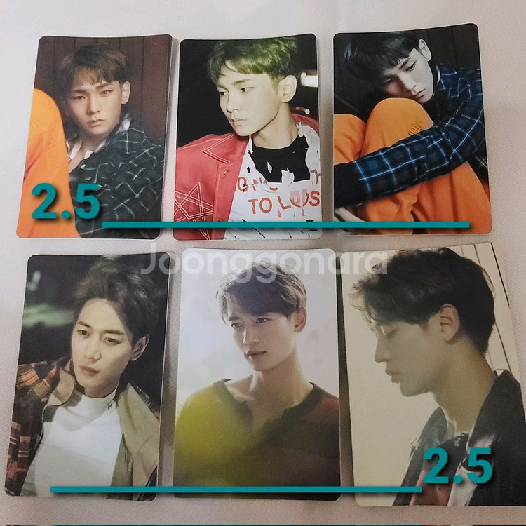 샤이니 텔투두 포카 사이즈 스티커팩 멤버별 분철 양도 키 민호--0