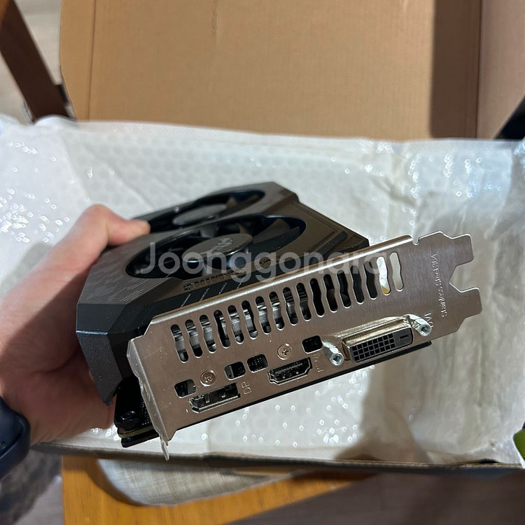 [부품용] ASUS GTX 1660S 6G 그래픽카드--2