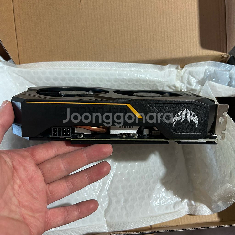 [부품용] ASUS GTX 1660S 6G 그래픽카드--1